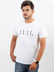 ROUND NECK PRINTED TEE-M34