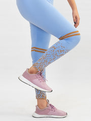 PRINTED SKY BLUE LEGGINGS-W08