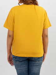 ROUND NECK PRINTED TEE-W24