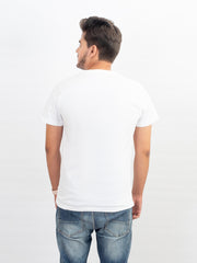 ROUND NECK PRINTED TEE-M36