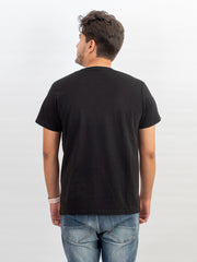 ROUND NECK GLOW PRINTED TEE-M27