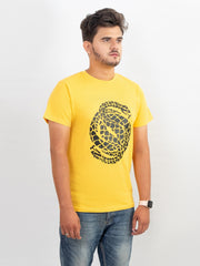 ROUND NECK PRINTED TEE-M24