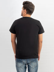 ROUND NECK PRINTED TEE-M29