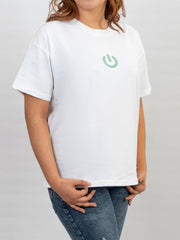 ROUND NECK GLOW PRINTED TEE-W21