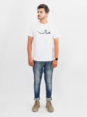 ROUND NECK PRINTED TEE-M35