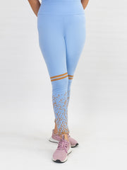 PRINTED SKY BLUE LEGGINGS-W08