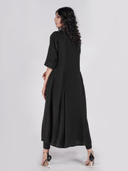 CASUAL SOLID DRESS -W01