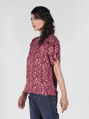 CASUAL PRINTED TOP -W01