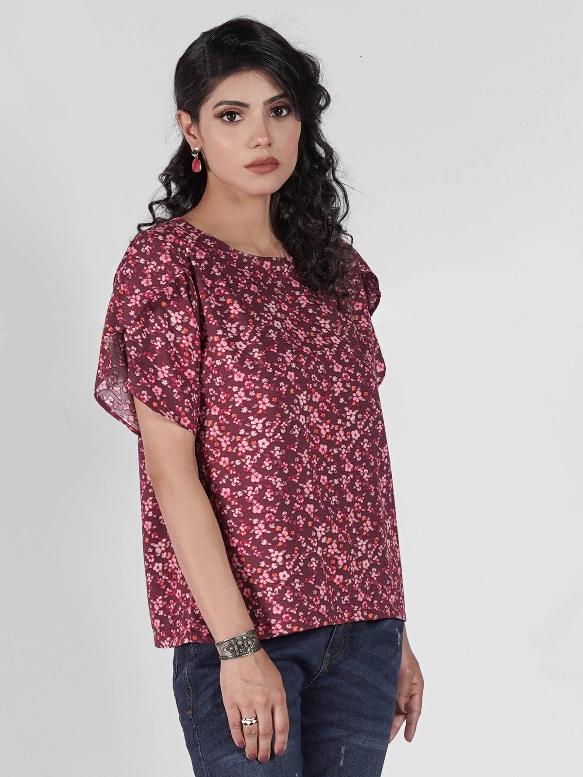 CASUAL PRINTED TOP -W01