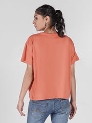 ROUND NECK SOLID TEE-W06