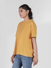 ROUND NECK SOLID TEE-W05