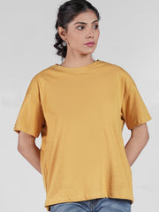 ROUND NECK SOLID TEE-W05