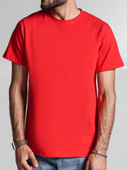 ROUND NECK SOLID TEE-M05