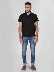 POLO SOLID BLACK-M01