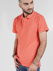 POLO SOLID ORANGE-M07