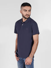 POLO SOLID BLUE-M03