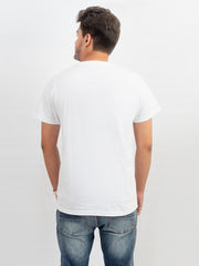 ROUND NECK PRINTED TEE-M22