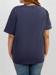 ROUND NECK PRINTED TEE-W25