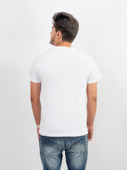 ROUND NECK PRINTED TEE-M37